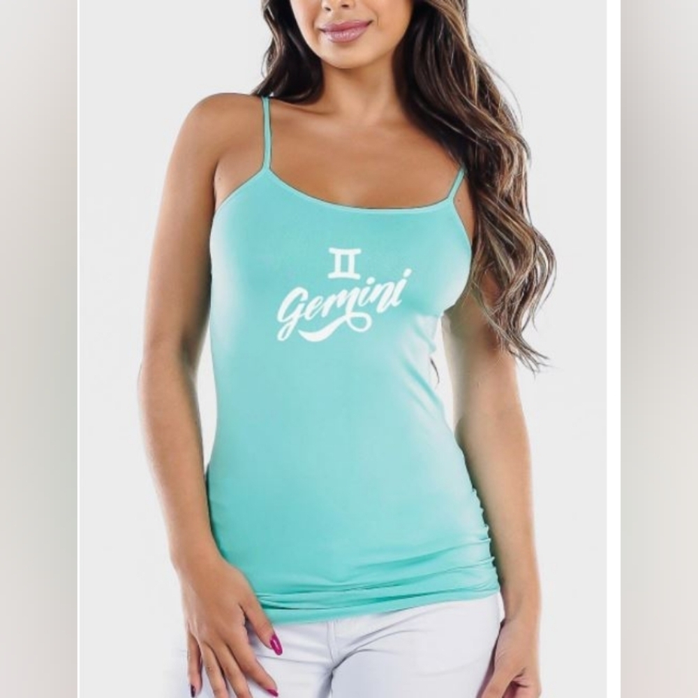 NEW! Gemini Aqua Tank Top